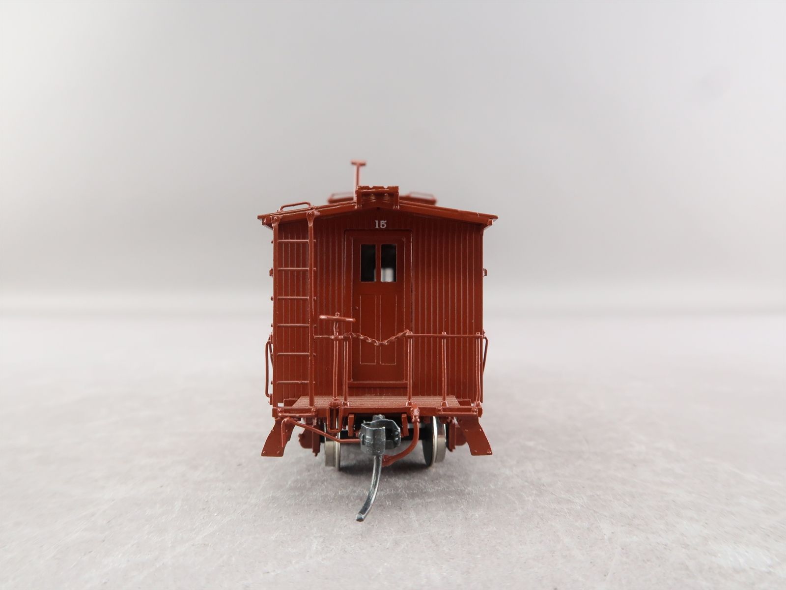 HO Brass Model - NBL WV-1.1 WV Willamette Valley 33' Truss Rod Caboose ...