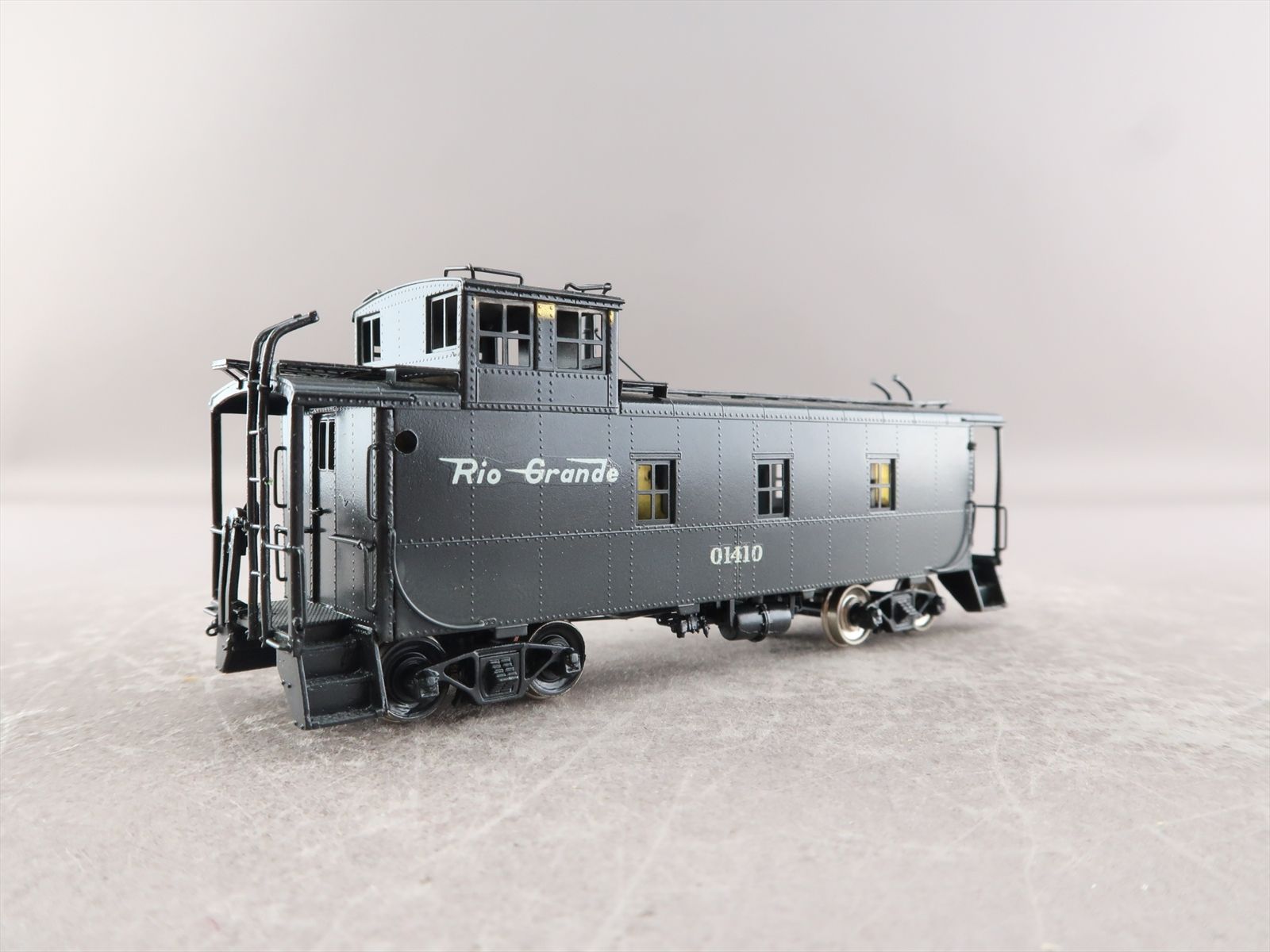 HO Brass Model - OMI 1155 D&RGW Rio Grande Steel Riveted Caboose 1400 ...