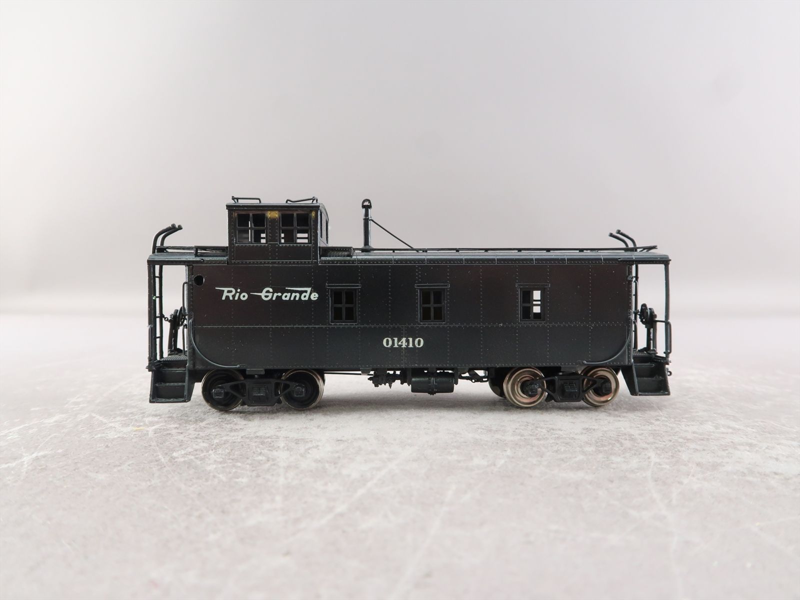 HO Brass Model - OMI 1155 D&RGW Rio Grande Steel Riveted Caboose 1400 ...