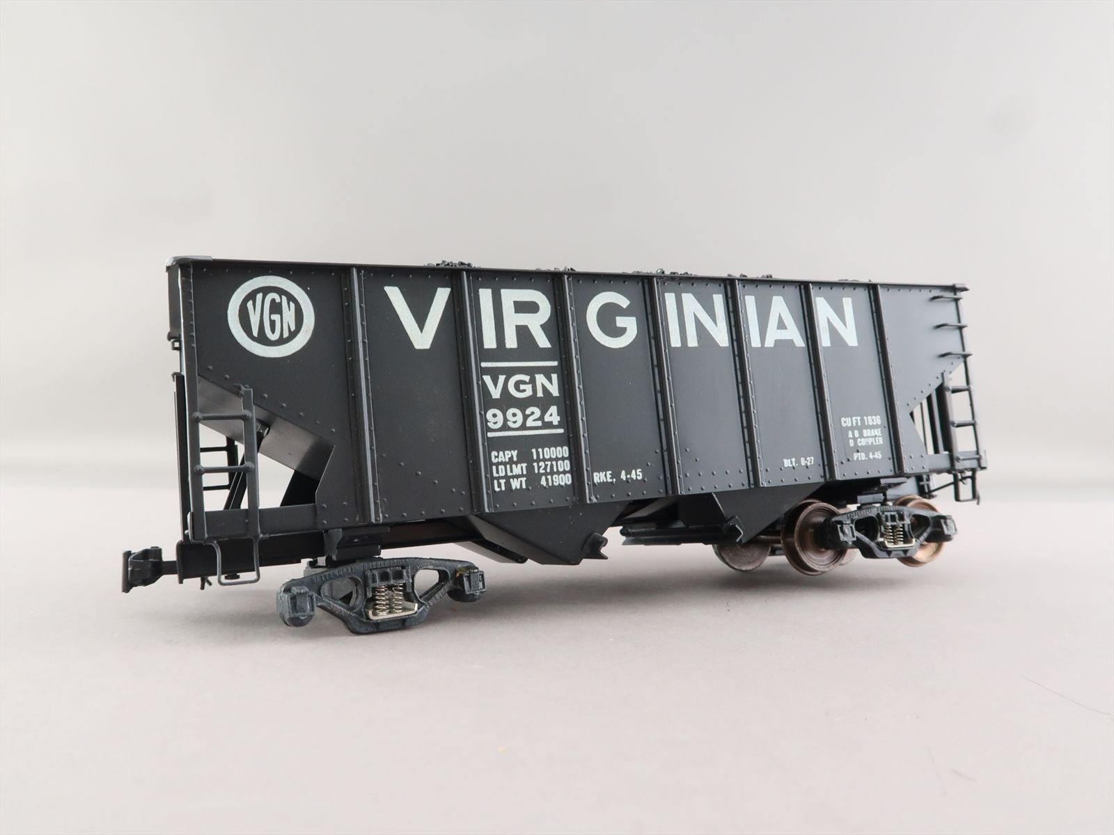 O Brass Model - USH 506 VGN Virginian Twin Hopper Rib Side #9924 ...