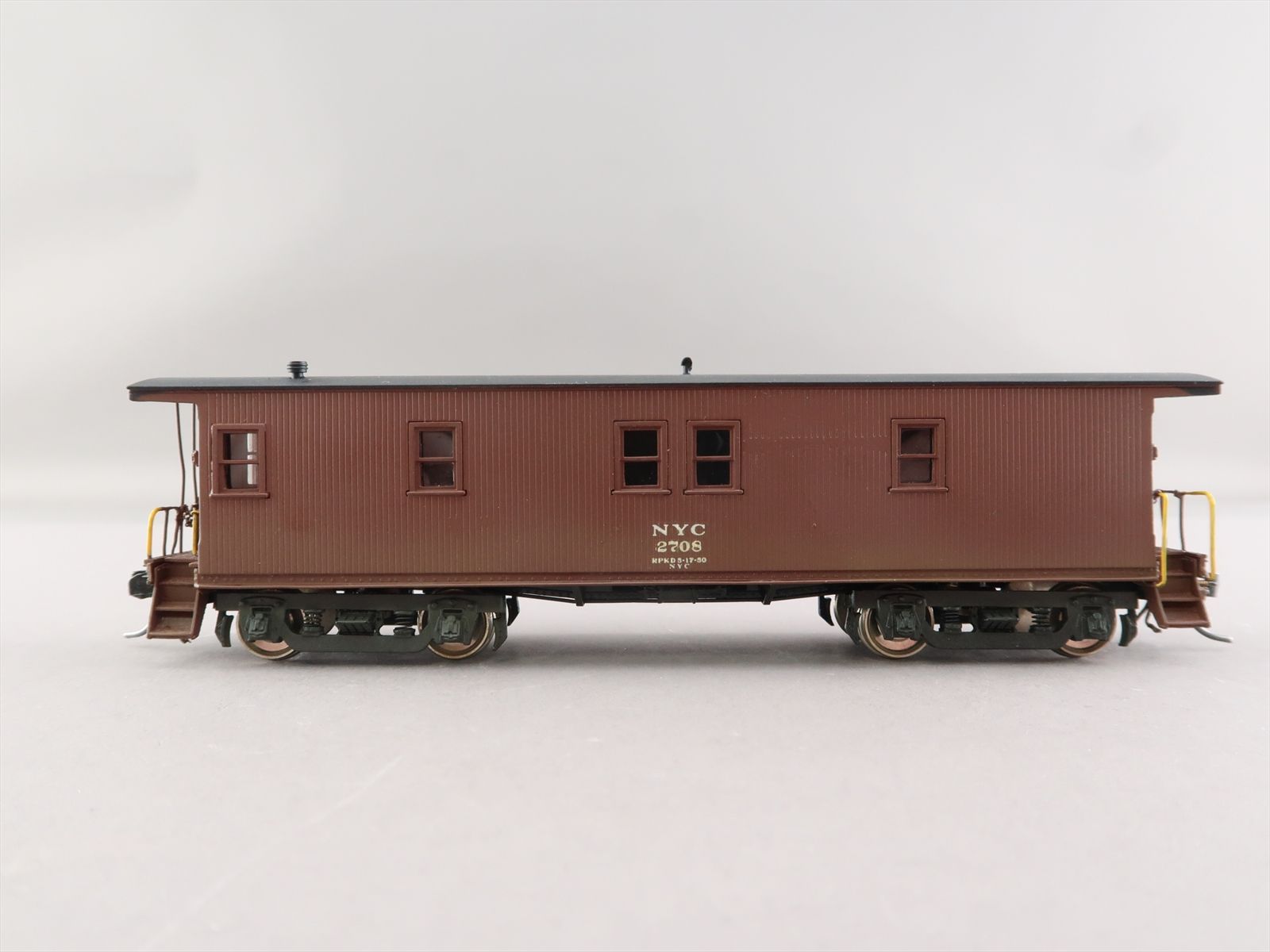 HO Brass Model - OMI 1205 NYC New York Central Rider Caboose #2708 ...