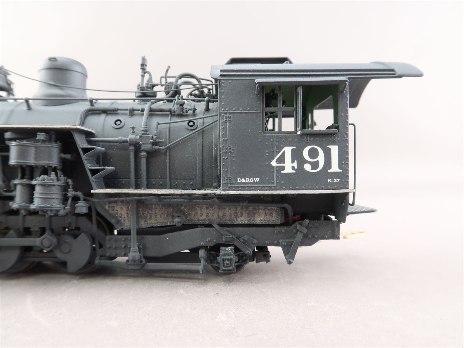 Sn3 Brass Model - P-B-L D&RGW Rio Grande K-37 2-8-2 #491 - Custom ...