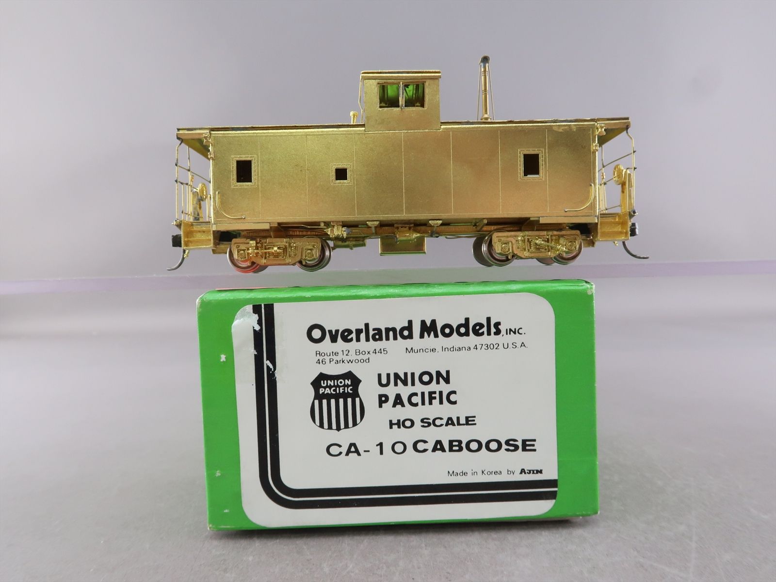 HO Brass Model - OMI UP Union Pacific CA-10 Caboose - Unpainted - 1980 ...