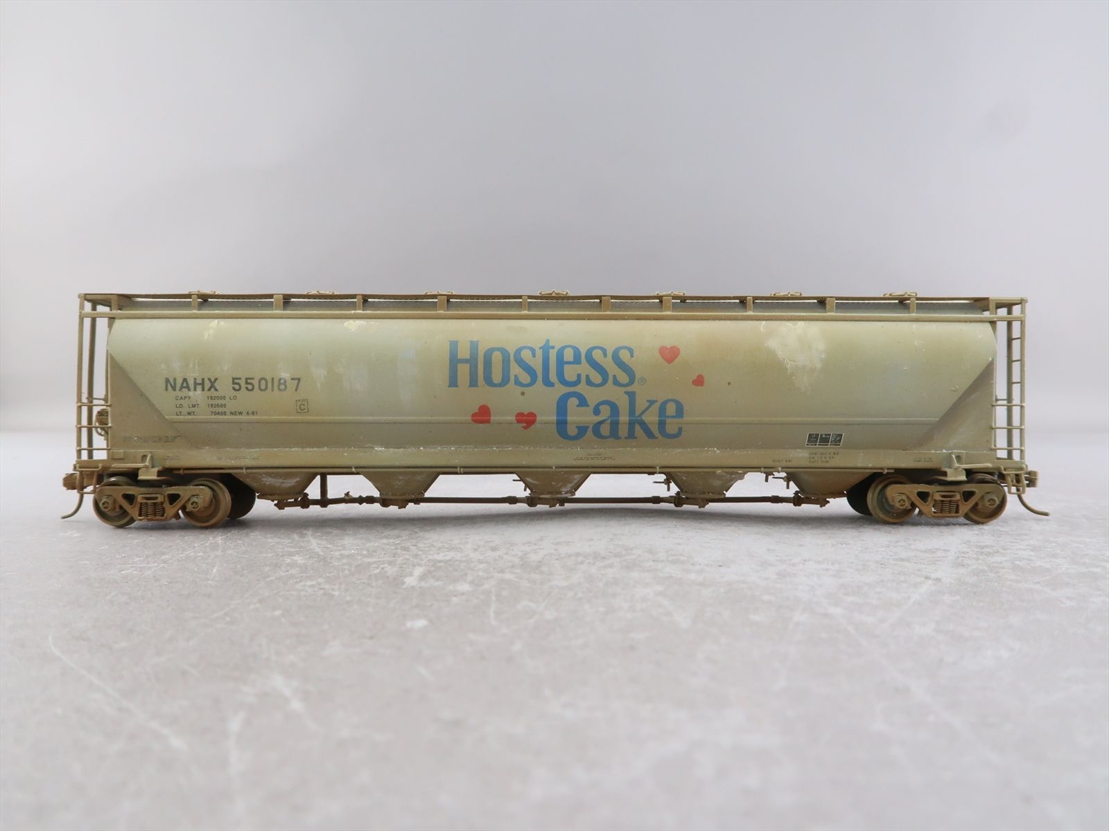 HO Brass Model - OMI 3003 NAHX 5000 Covered Hopper Wonder Bread #550187 ...