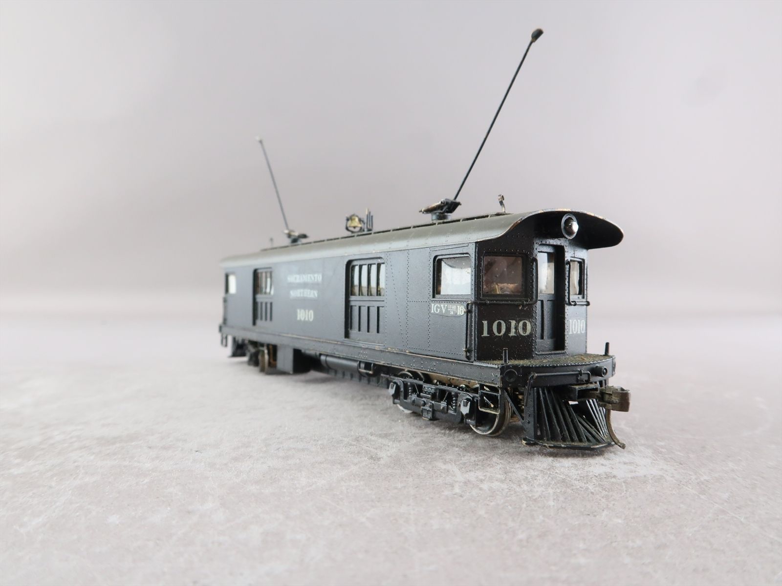 HO Brass Model - Suydam 1010 Sacramento Northern Electric Road Box Cab ...