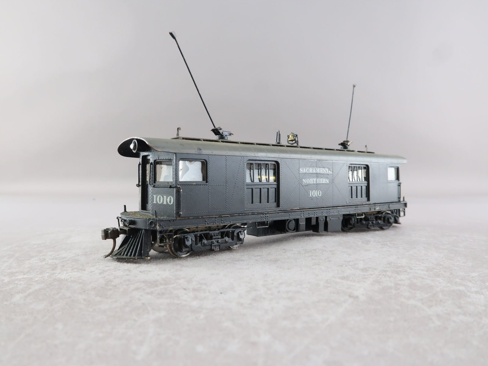 HO Brass Model - Suydam 1010 Sacramento Northern Electric Road Box Cab ...