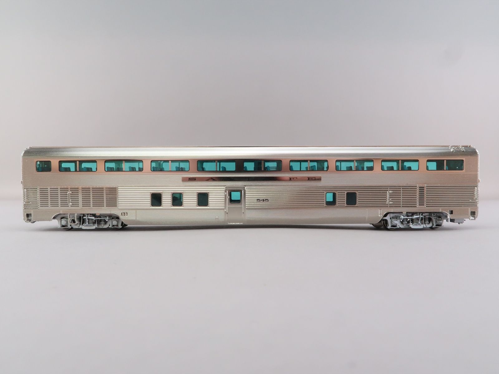 HO Brass Model - OMI 3495.1 SF Santa Fe Transition High Level Chair Car ...