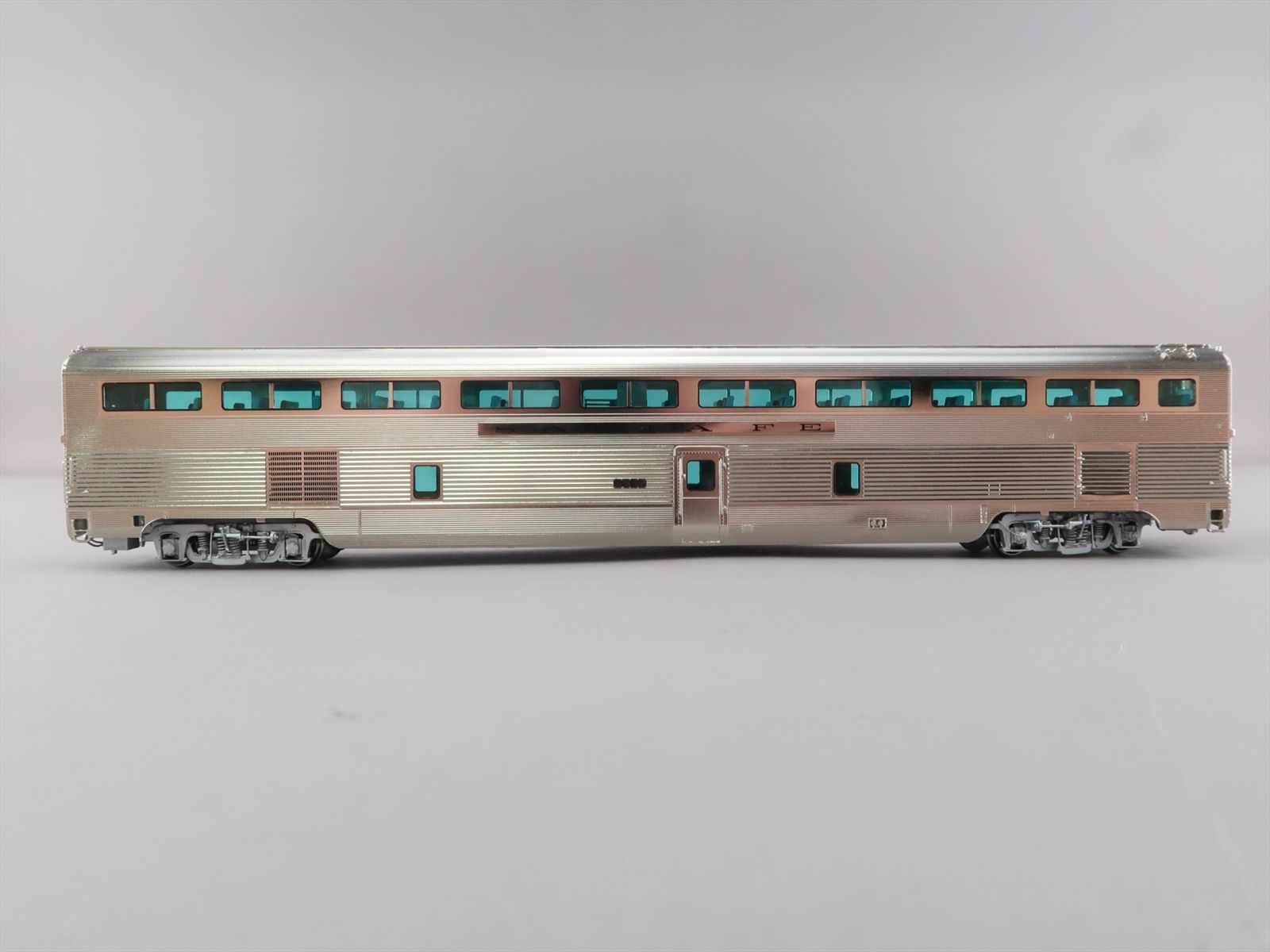 HO Brass Model - OMI 3495.1 SF Santa Fe Transition High Level Chair Car ...