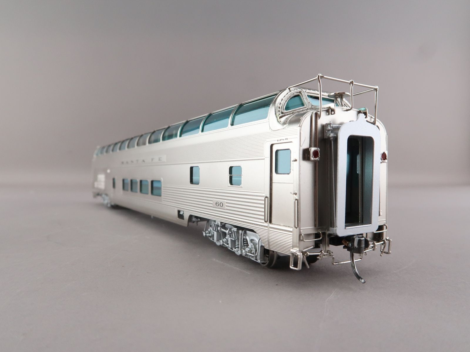 HO Brass Model - TCY 0476 ATSF LW Business Cars ATSF #60 Full Dome ...