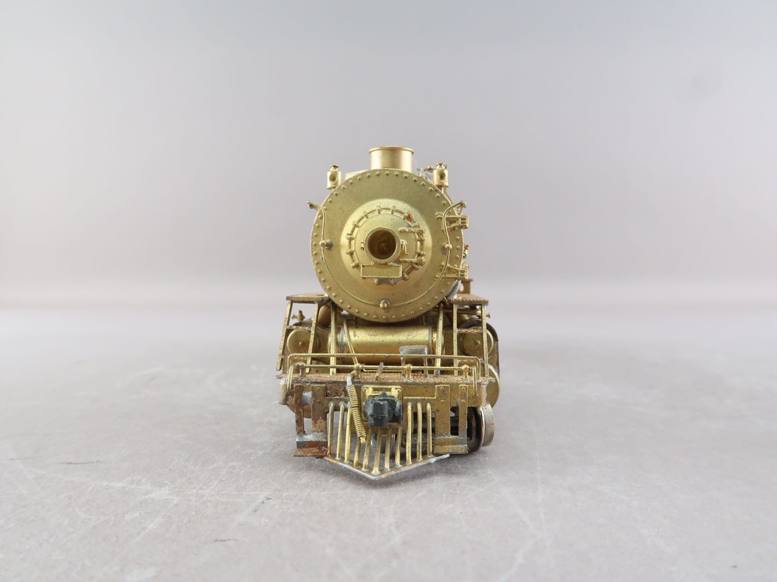 HO Brass Model - PFM AT&SF Santa Fe 2-10-2 - Unpainted - Early Run - United