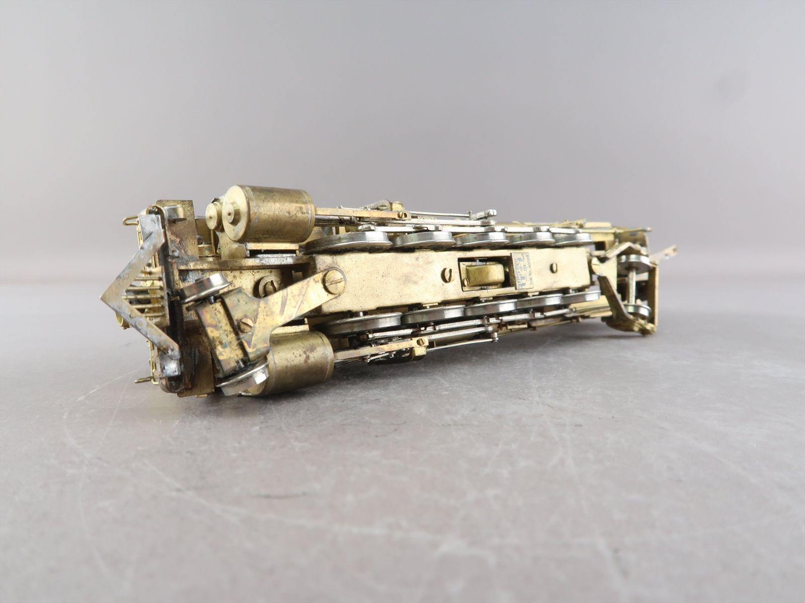 HO Brass Model - PFM AT&SF Santa Fe 2-10-2 - Unpainted - Early Run - United