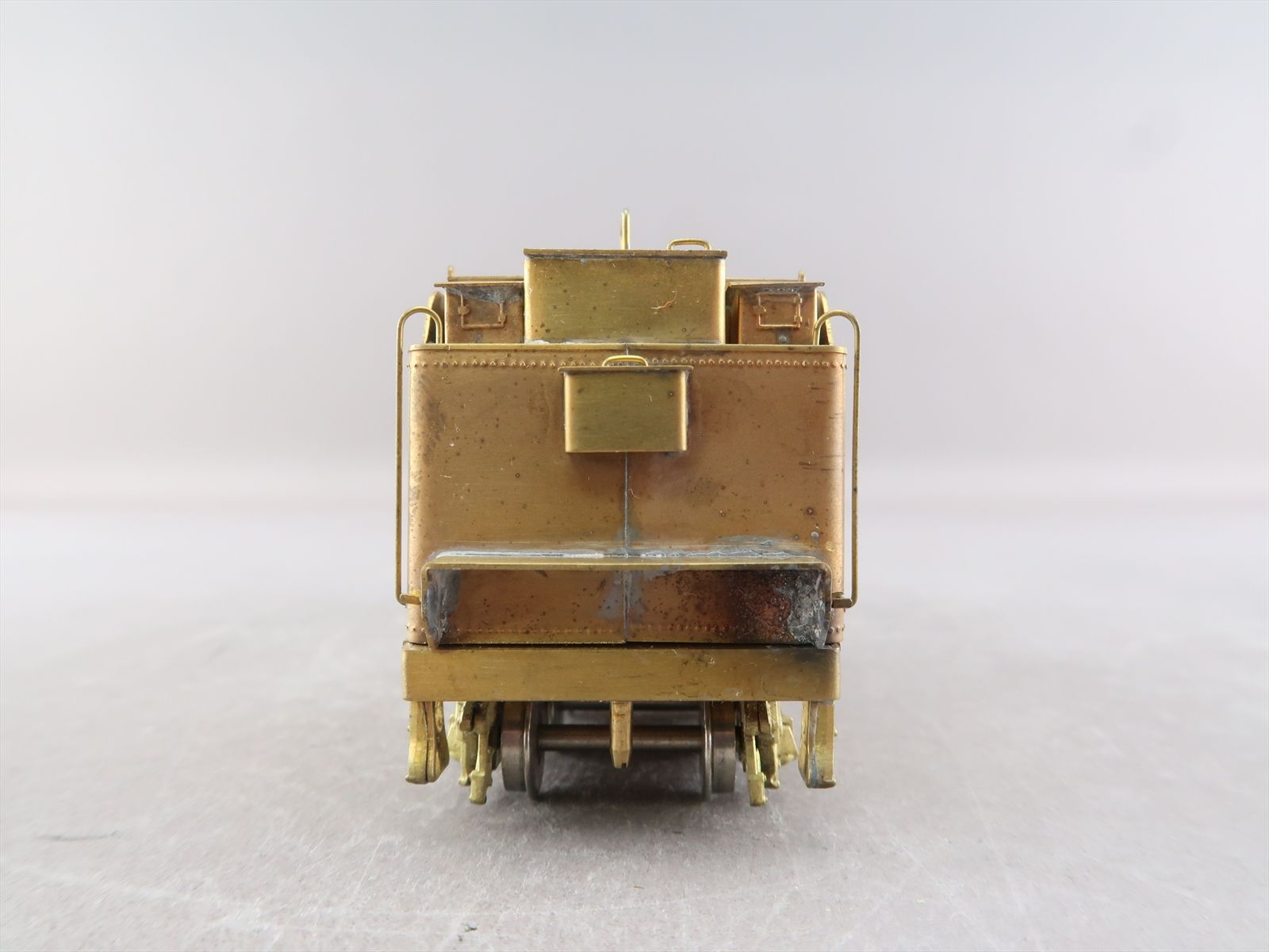 HO Brass Model - PFM AT&SF Santa Fe 2-10-2 - Unpainted - Early Run - United