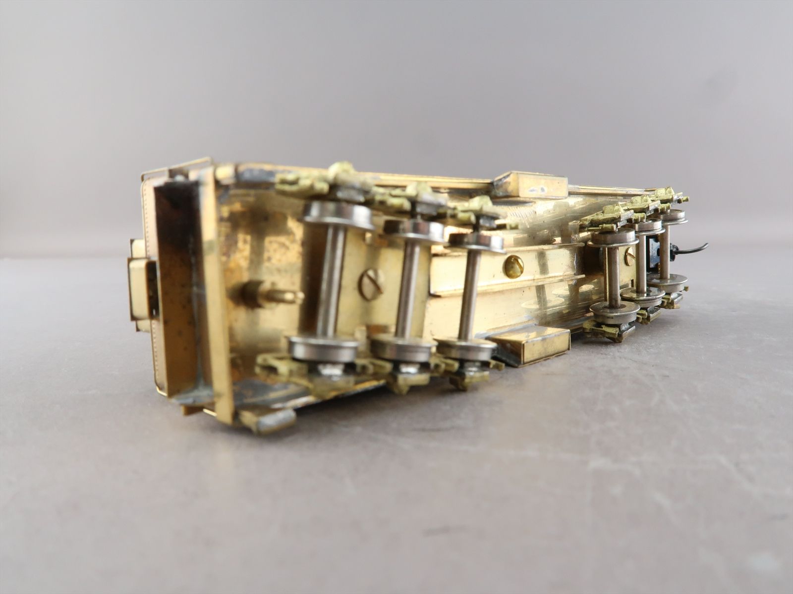 HO Brass Model - PFM AT&SF Santa Fe 2-10-2 - Unpainted - Early Run - United