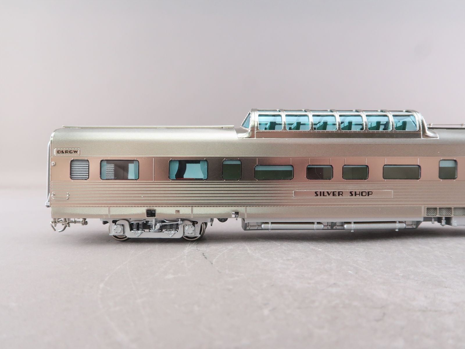 HO Brass Model - TCY 1703 D&RGW Rio Grande Silver Shop Vista Dome ...