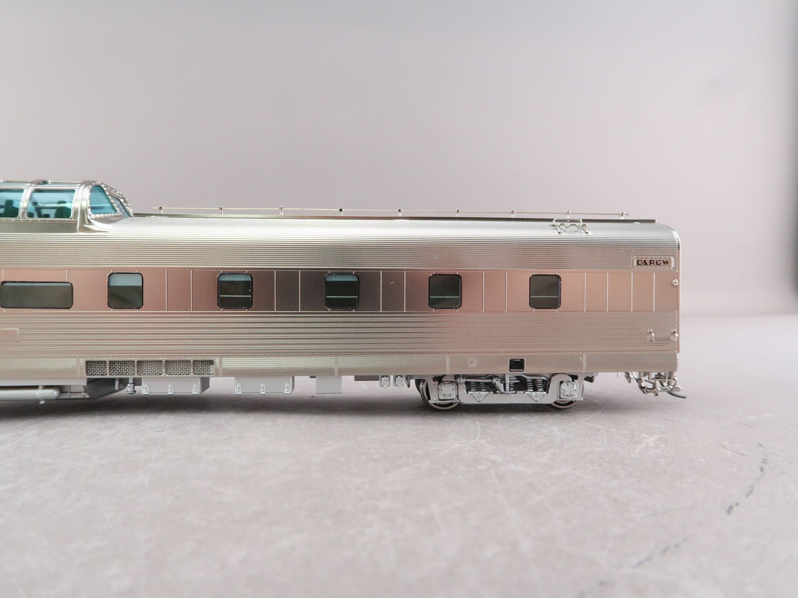 HO Brass Model - TCY 1703 D&RGW Rio Grande Silver Shop Vista Dome ...