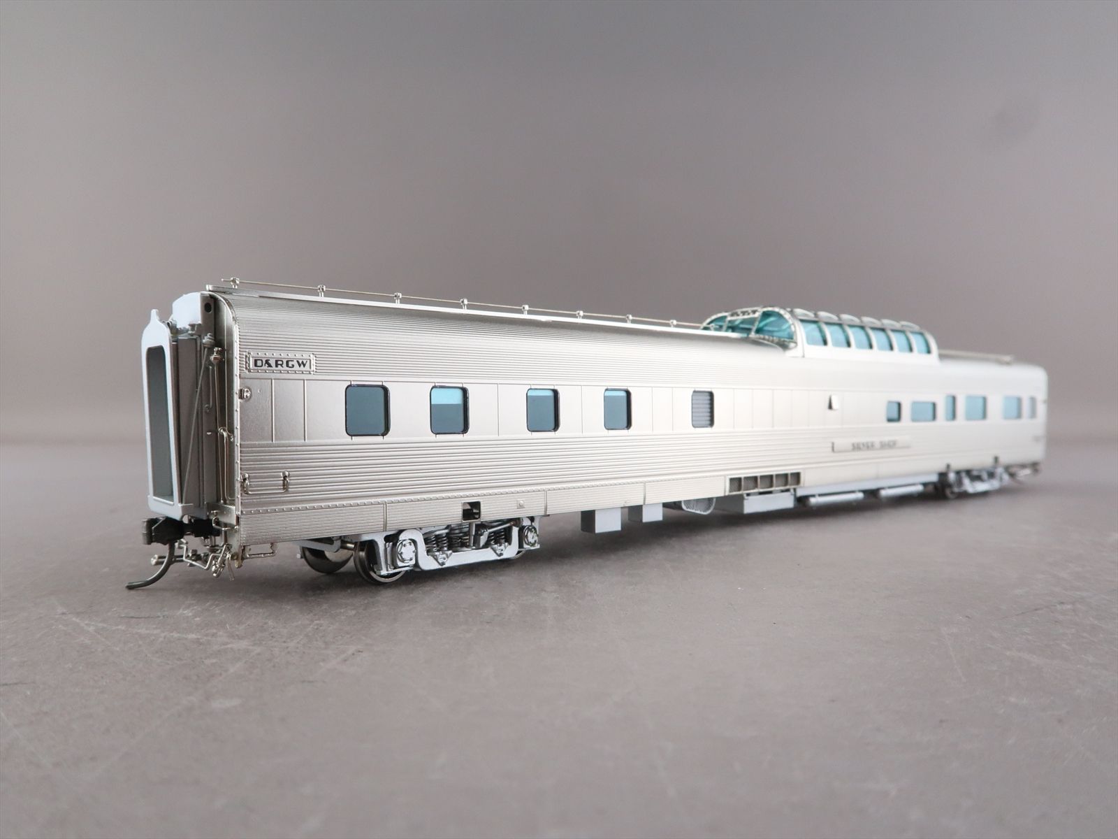 HO Brass Model - TCY 1703 D&RGW Rio Grande Silver Shop Vista Dome ...