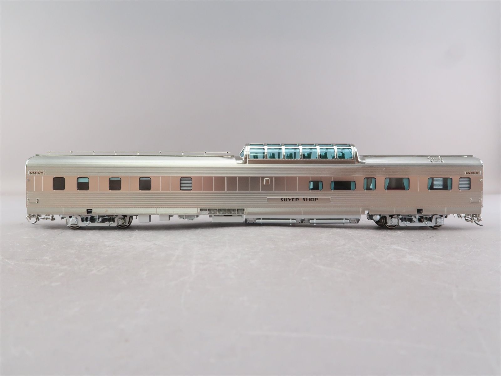 HO Brass Model - TCY 1703 D&RGW Rio Grande Silver Shop Vista Dome ...