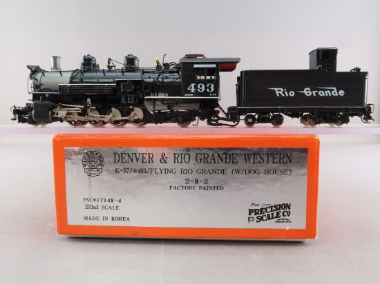 Sn3 Brass Model - PFM D&RGW Rio Grande C-16 2-8-0 #223