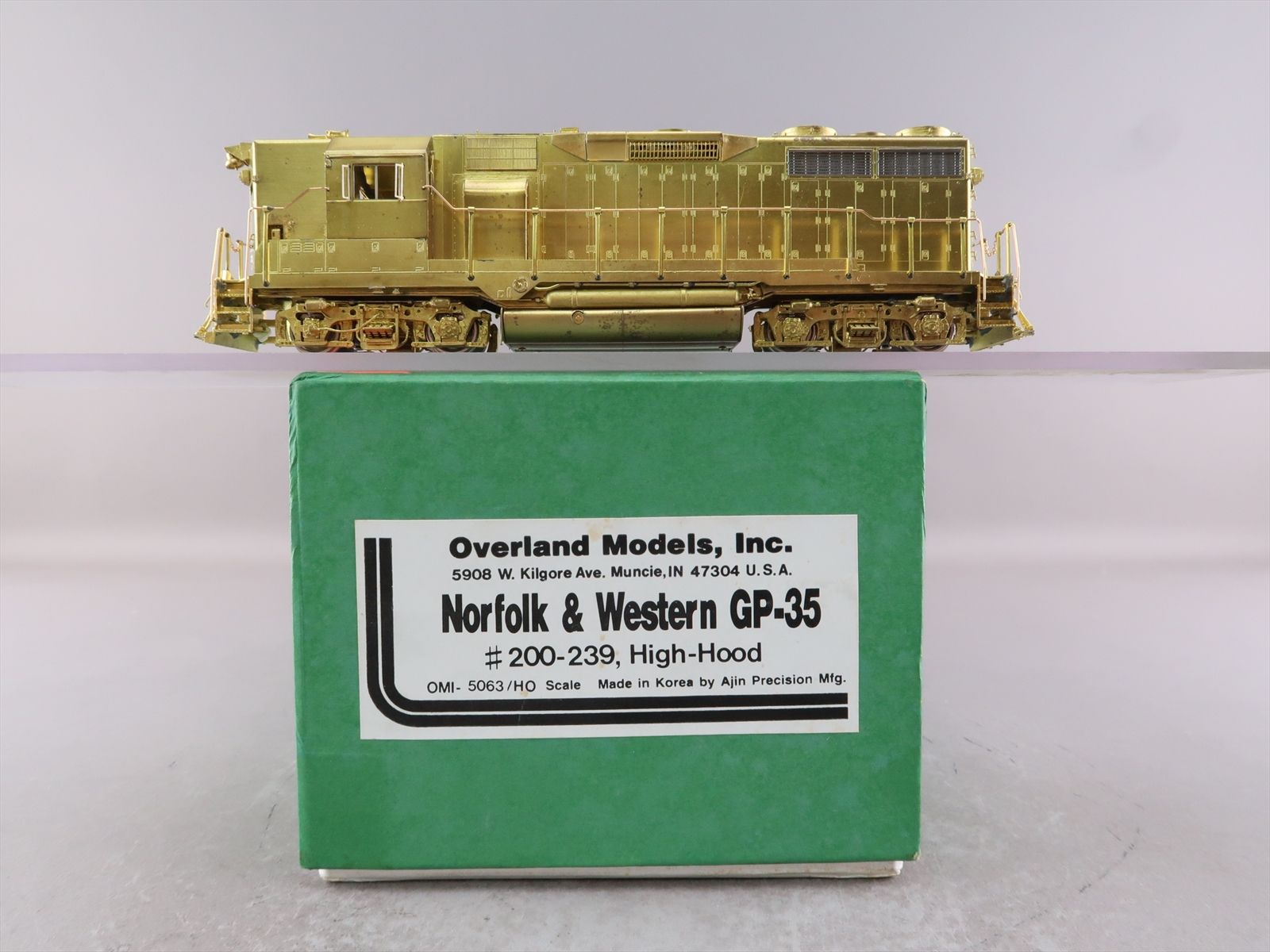 HO Brass Model - OMI 5063 N&W Norfolk & Western GP-35 High Hood ...
