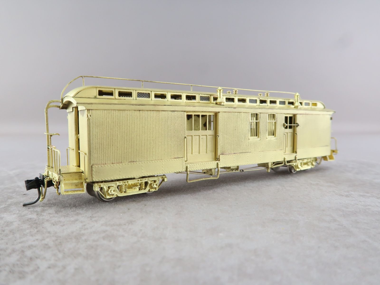 HOn3 Brass Model - Key D&RGW Rio Grande Chili Line RPO Baggage + Bay ...