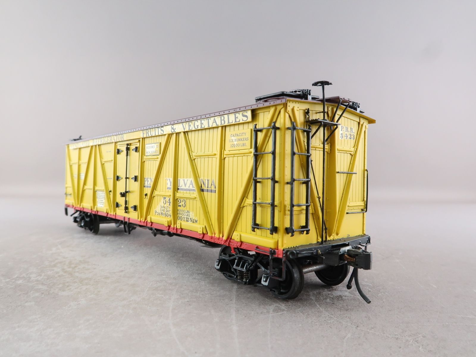 O Brass Model - PSC 16077-1 PRR Pennsylvania R7 AAR Class RS Composite ...