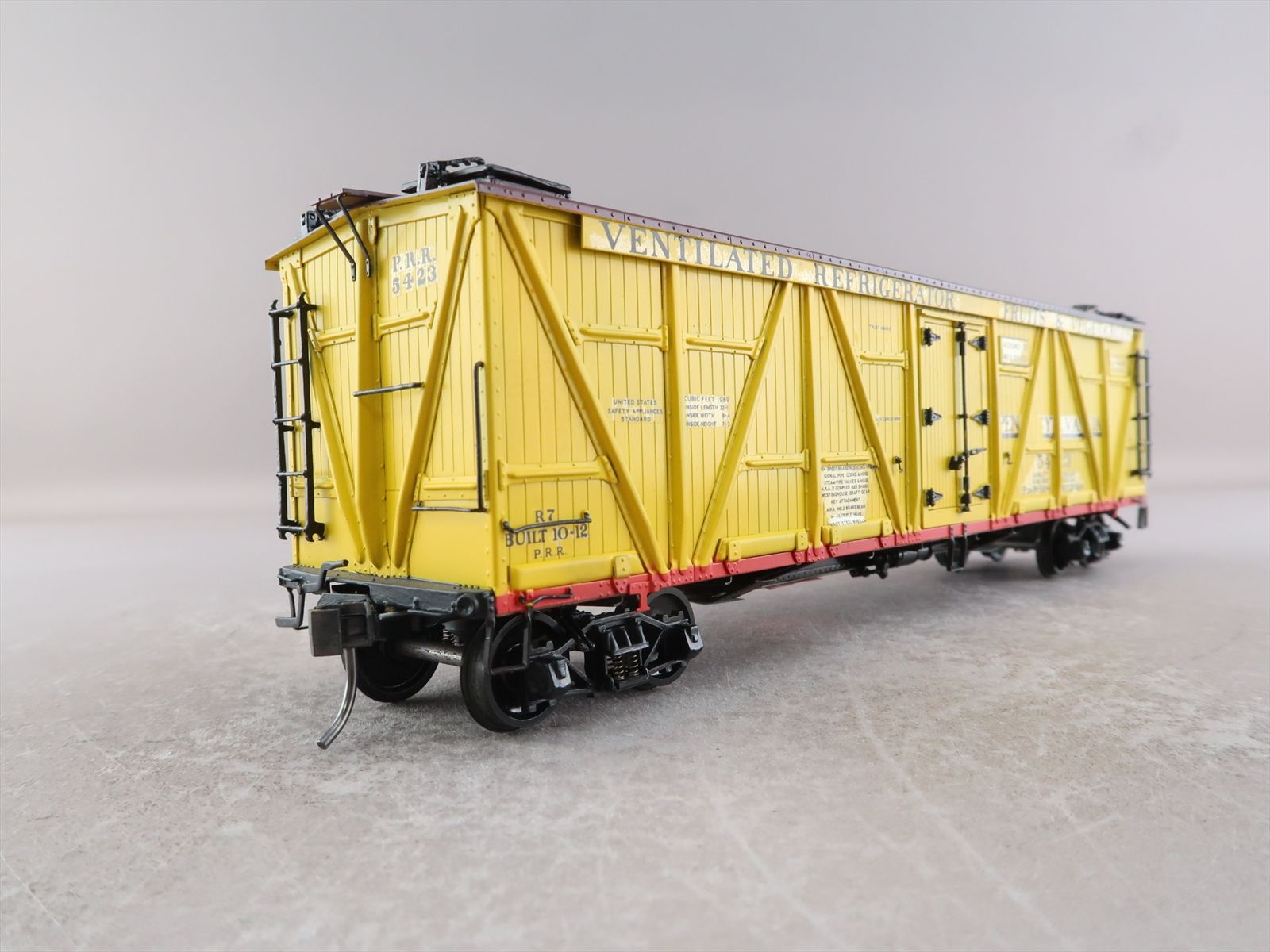 O Brass Model - PSC 16077-1 PRR Pennsylvania R7 AAR Class RS Composite ...