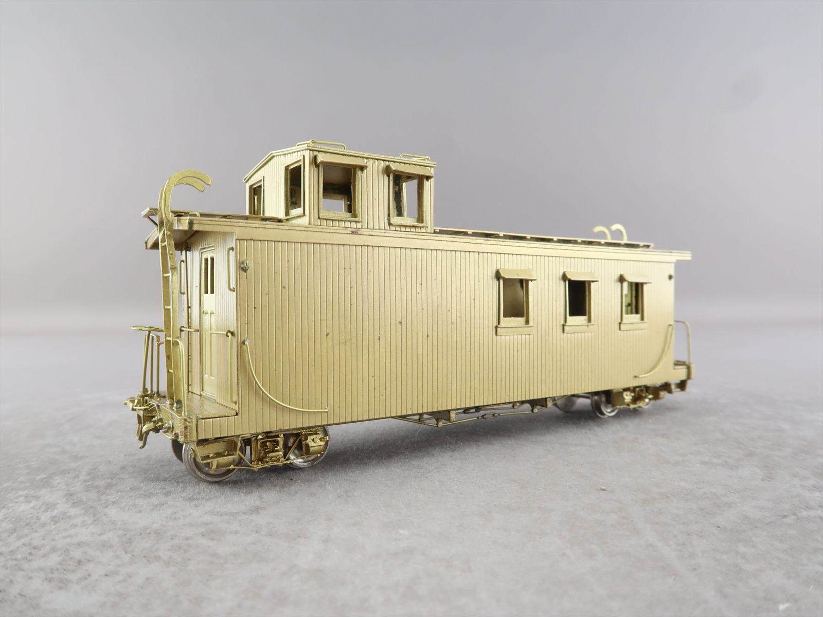 Sn3 Brass Model - PBL D&RGW Rio Grande Long Caboose Peaked Roof #0584 ...