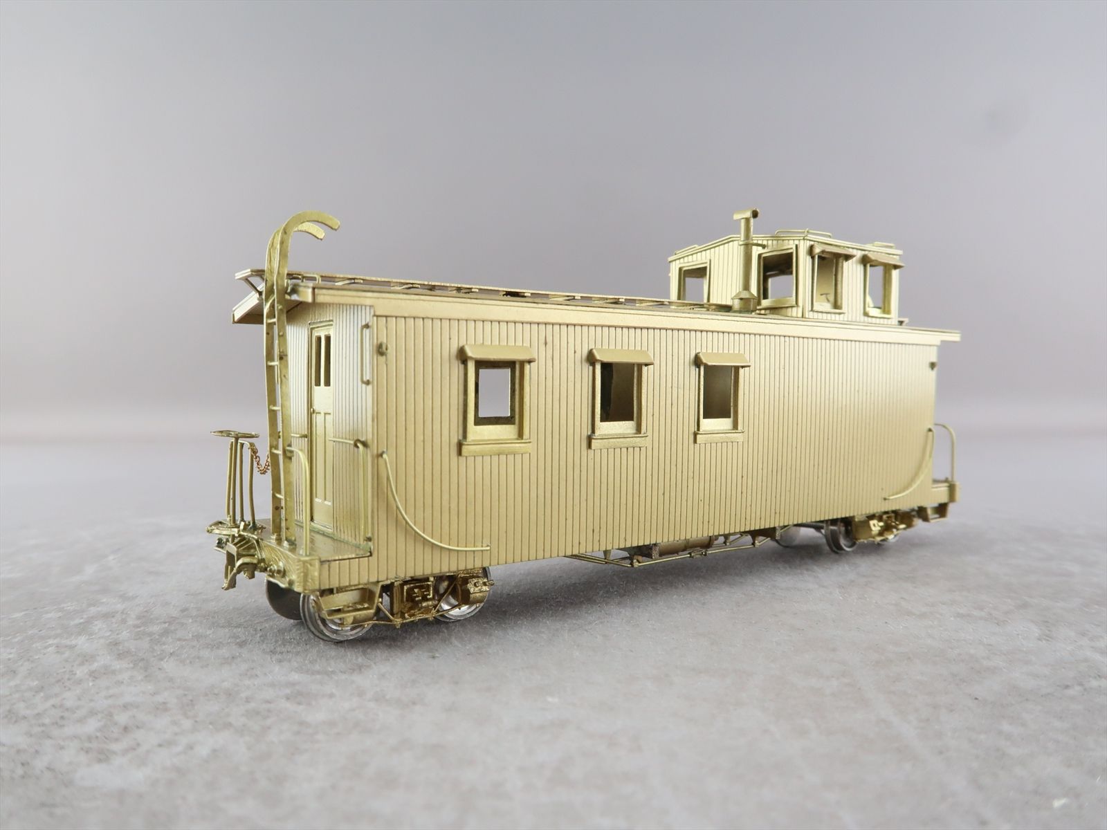 Sn3 Brass Model - PBL D&RGW Rio Grande Long Caboose Peaked Roof #0584 ...