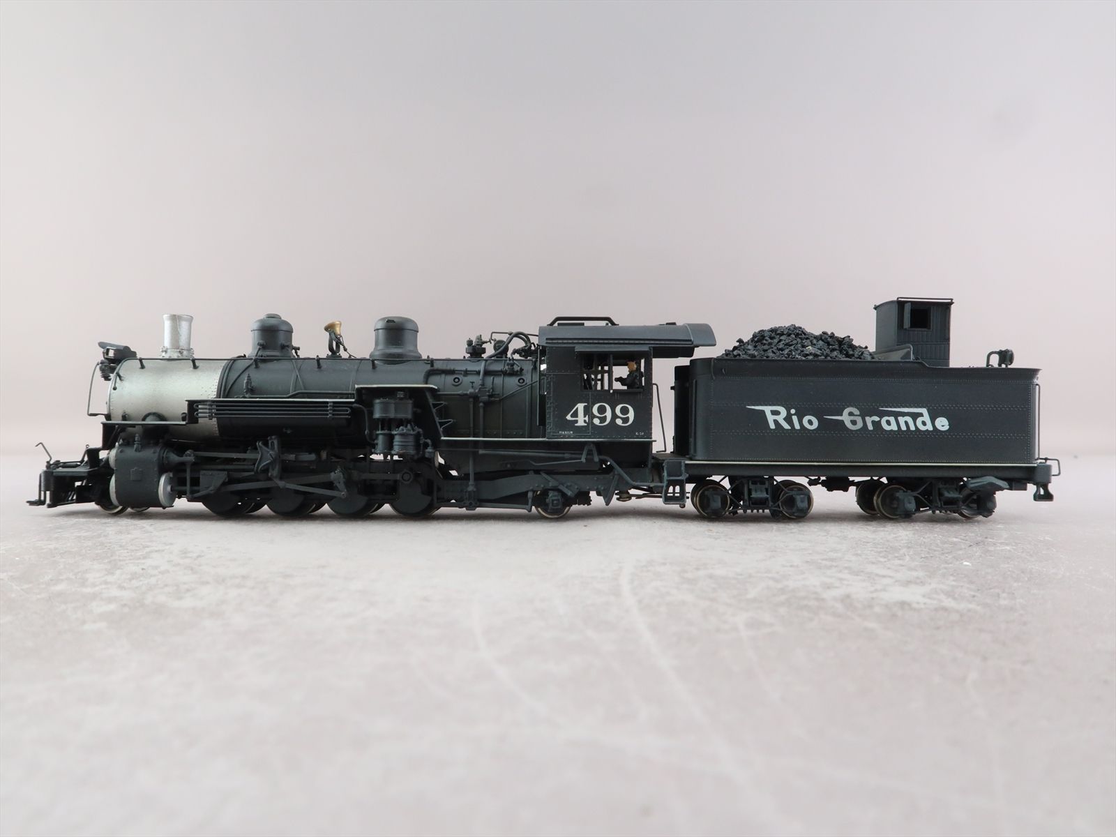 Sn3 Brass Model - P-B-L D&RGW Rio Grande K-37 2-8-2 #499 - Pro Paint ...