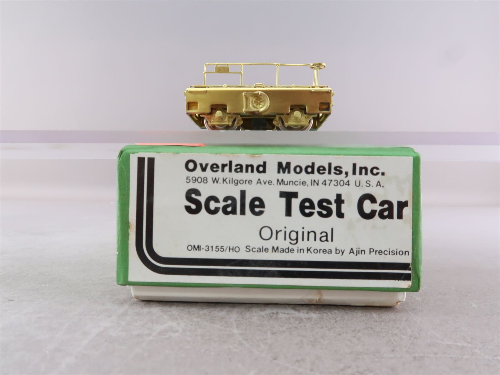 HO Brass Model - OMI 3155 Original Scale Test Car - Unpainted - 1989 ...