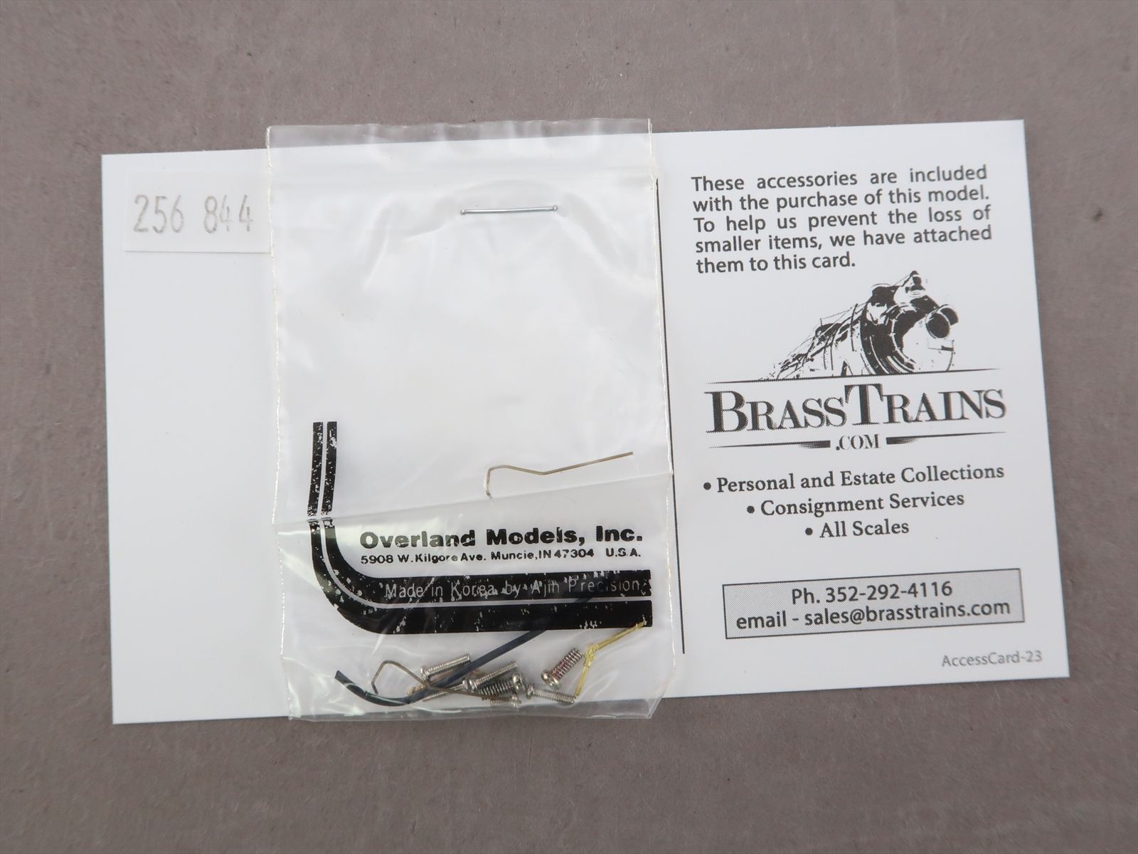 HO Brass Model - OMI 3155 Original Scale Test Car - Unpainted - 1989 ...