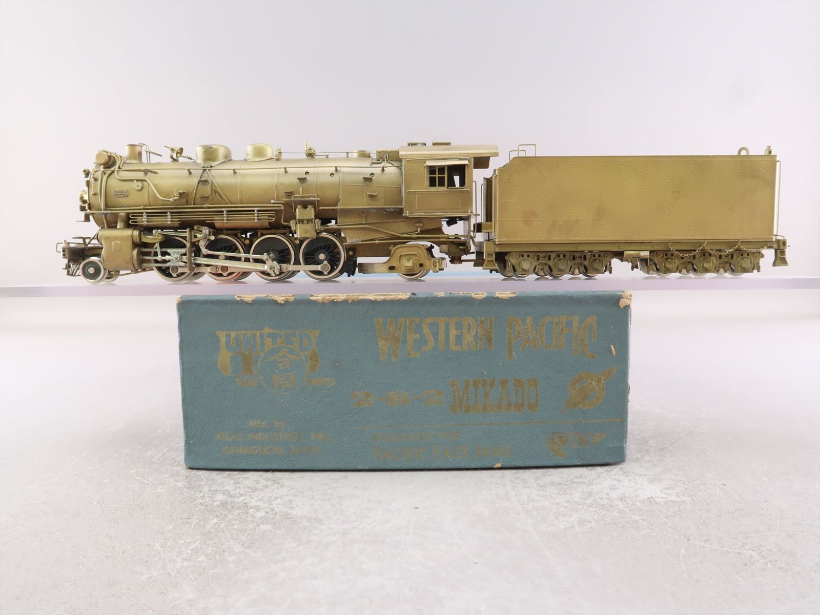 HO Brass Model - PFM WP Western Pacific 2-8-2 - Unpainted - Mid-Late ...