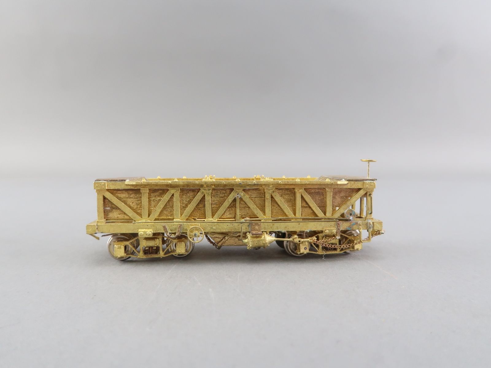 HOn3 Brass Model - OMI 1382 Rock Car w/ Sprung Trucks - Unpainted ...