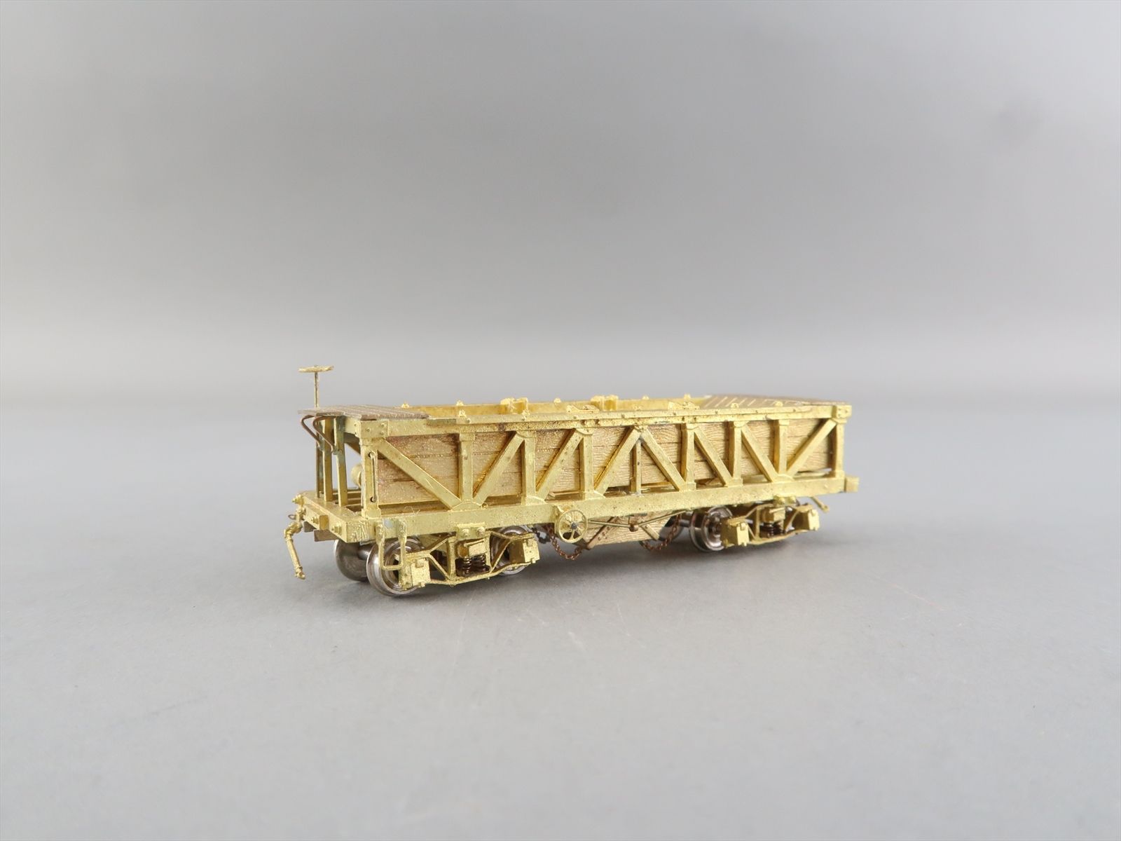 HOn3 Brass Model - OMI 1382 Rock Car w/ Sprung Trucks - Unpainted ...