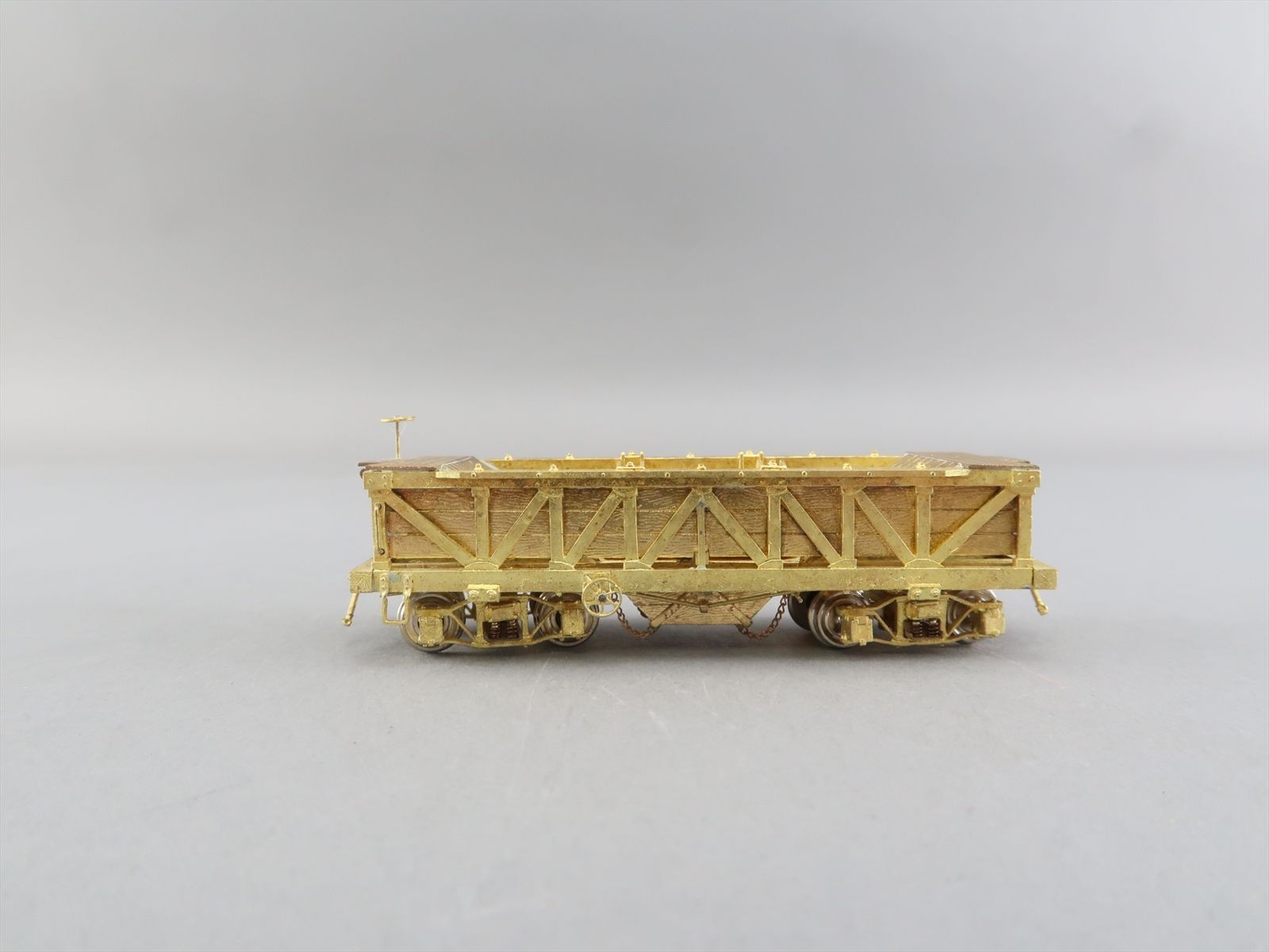 HOn3 Brass Model - OMI 1382 Rock Car w/ Sprung Trucks - Unpainted ...
