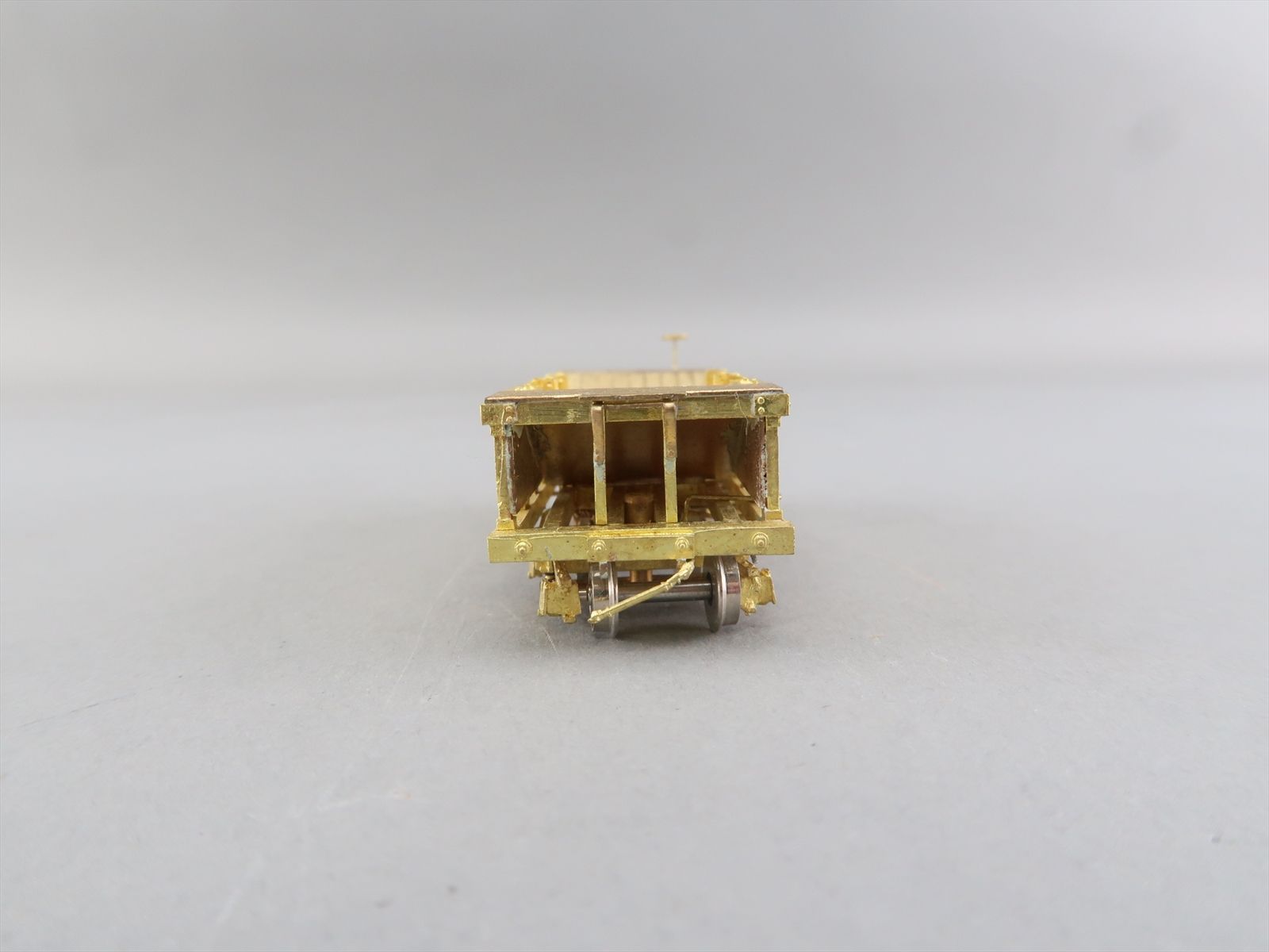 HOn3 Brass Model - OMI 1382 Rock Car w/ Sprung Trucks - Unpainted ...