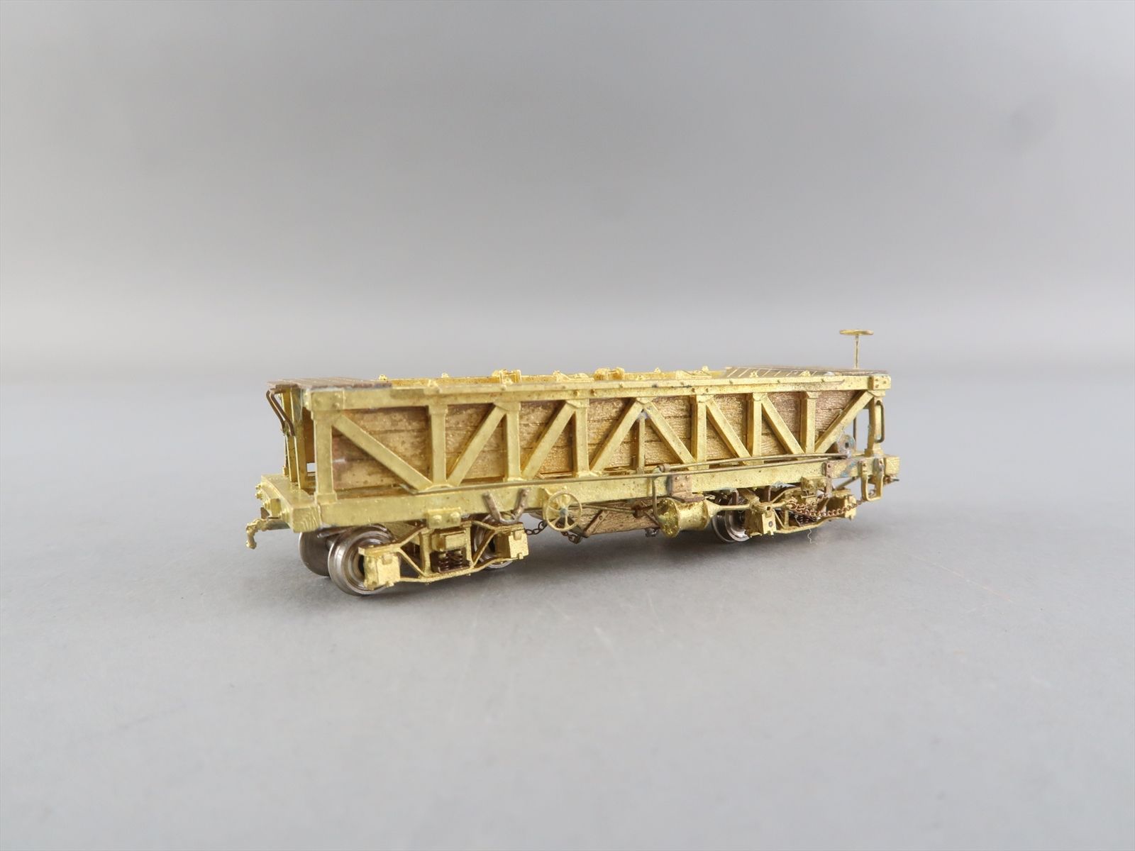 HOn3 Brass Model - OMI 1382 Rock Car w/ Sprung Trucks - Unpainted ...