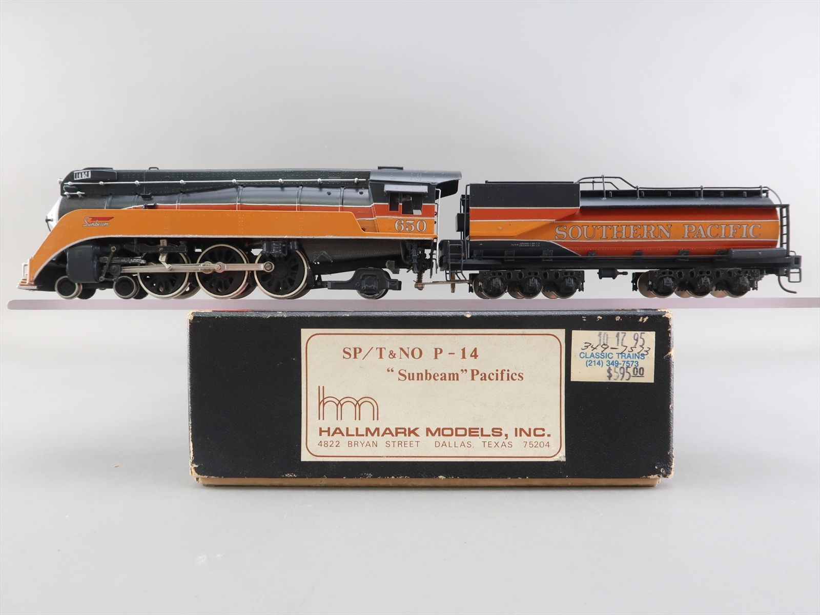 HO Brass Model - Hallmark SP / T&NO Southern Pacific Texas & New ...