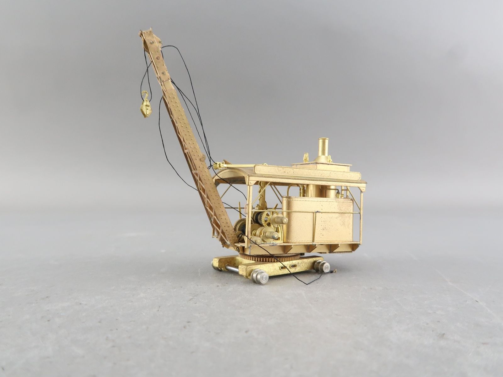 HO Brass Model - OMI 1333 A.H. Log Loader On Dollies - Unpainted - 1984 ...