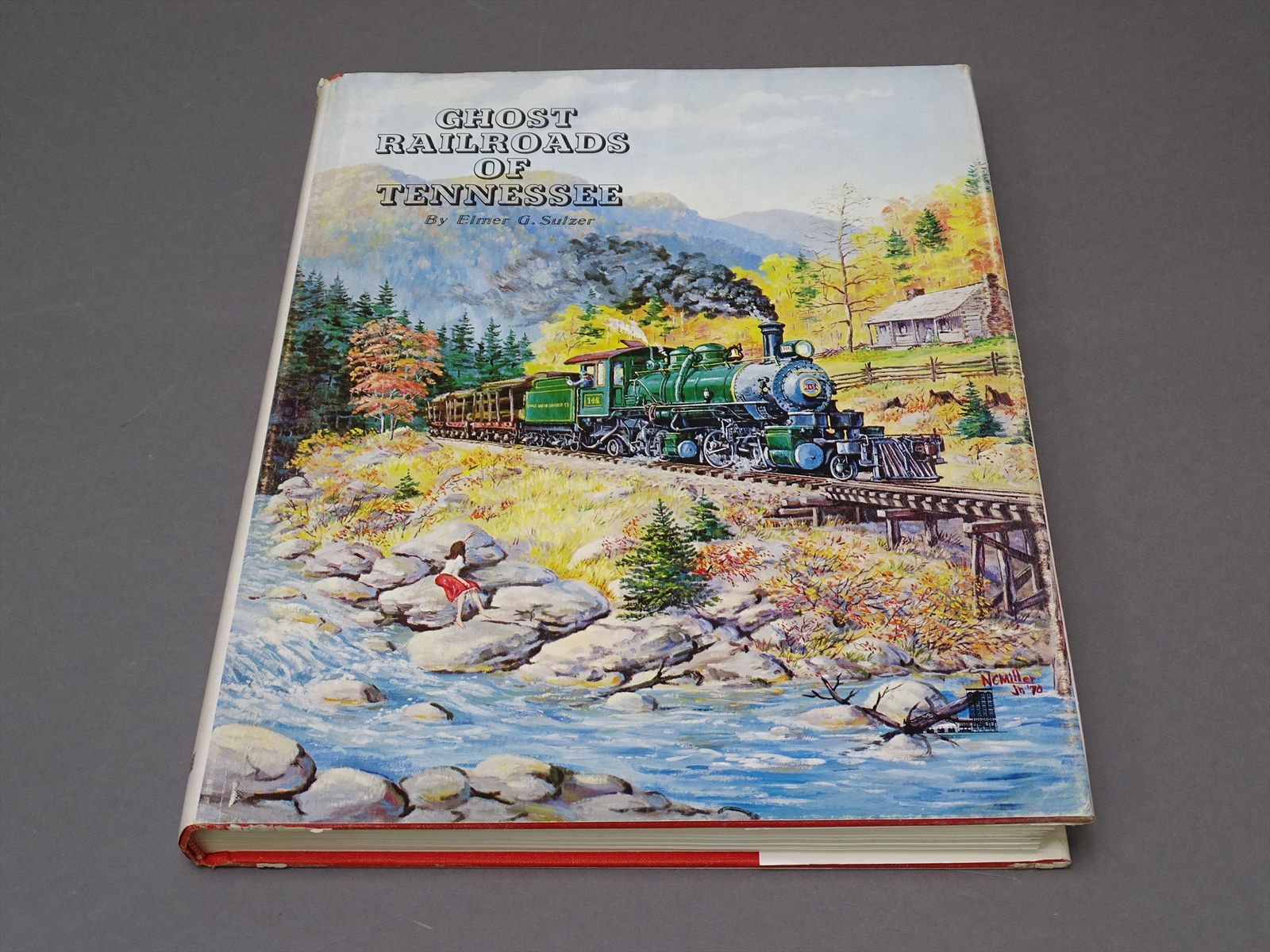 Railroad Book- Ghost Railroads of Tennessee - Elmer G. Sulzer - 328 Pages