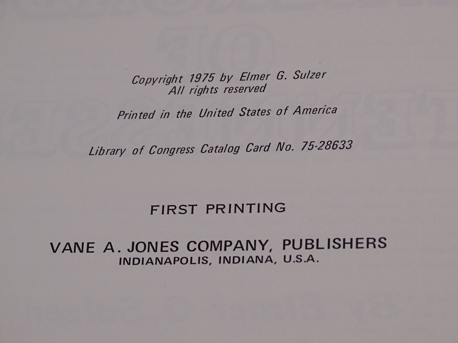 Railroad Book- Ghost Railroads of Tennessee - Elmer G. Sulzer - 328 Pages