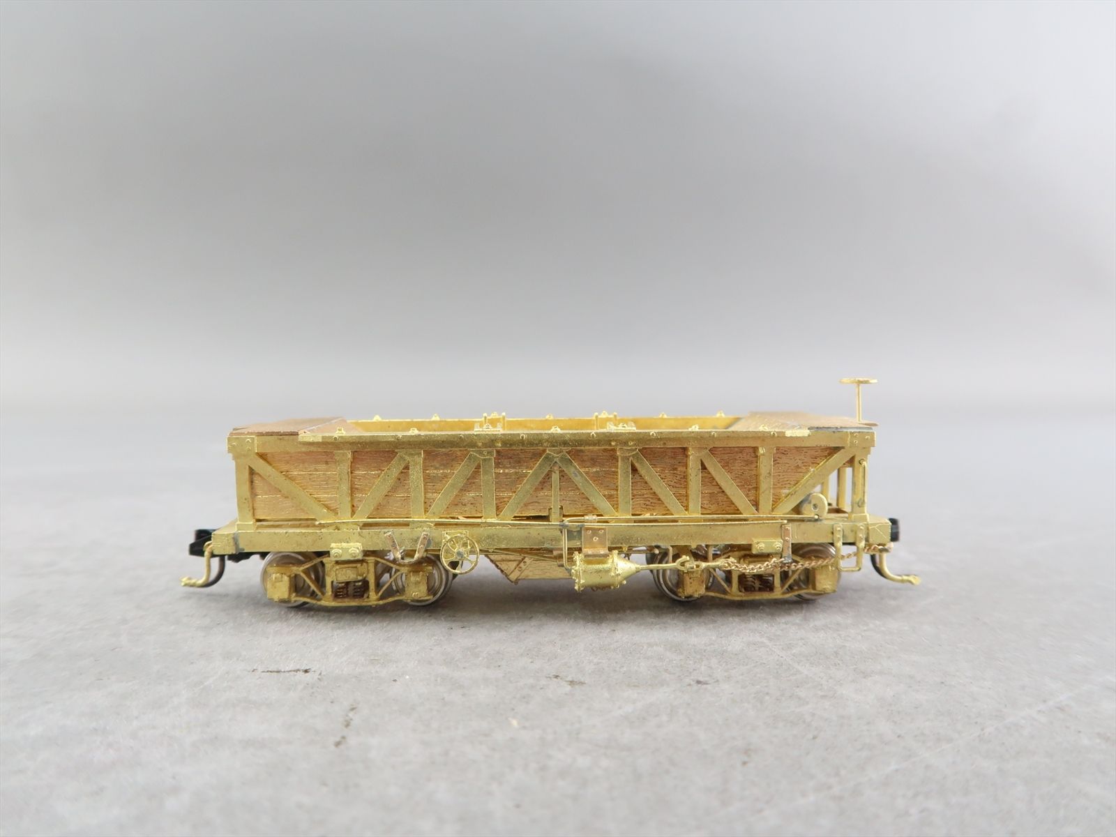 HOn3 Brass Model - OMI 1382 Rock Car w/ Sprung Trucks - Unpainted ...