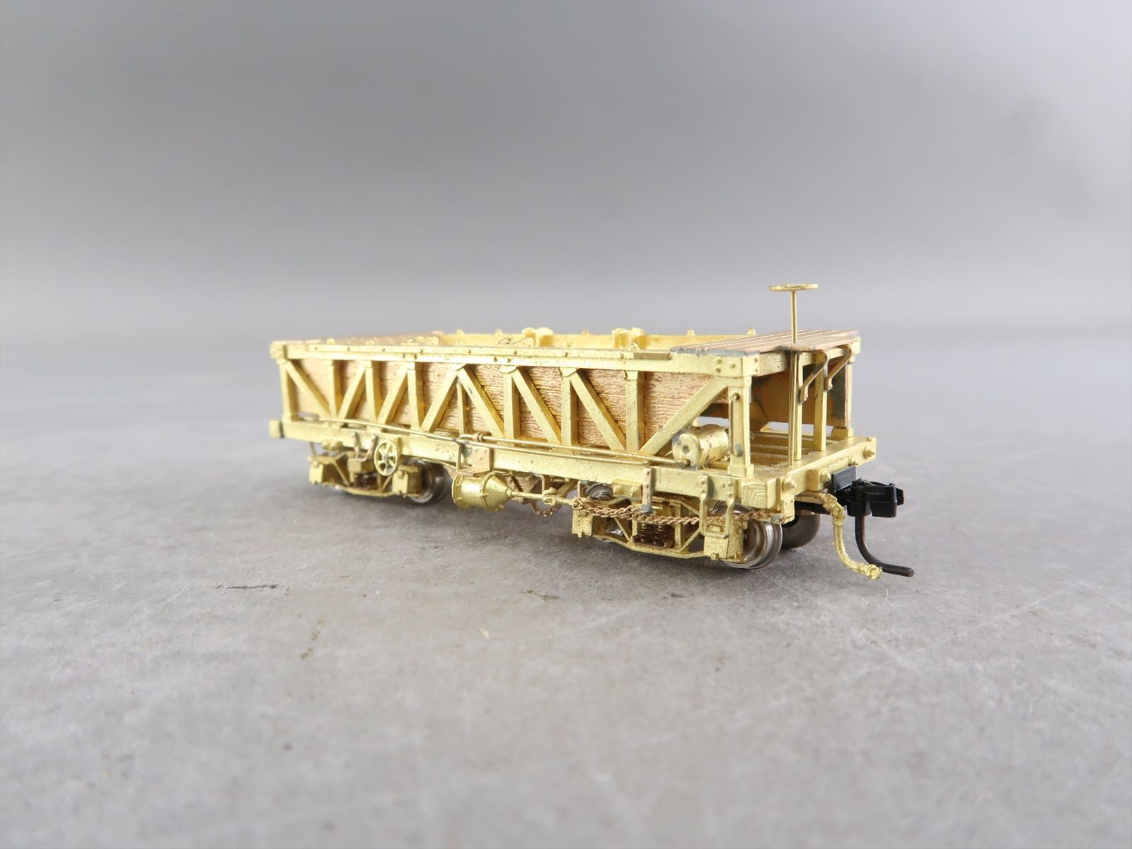 HOn3 Brass Model - OMI 1382 Rock Car w/ Sprung Trucks - Unpainted ...