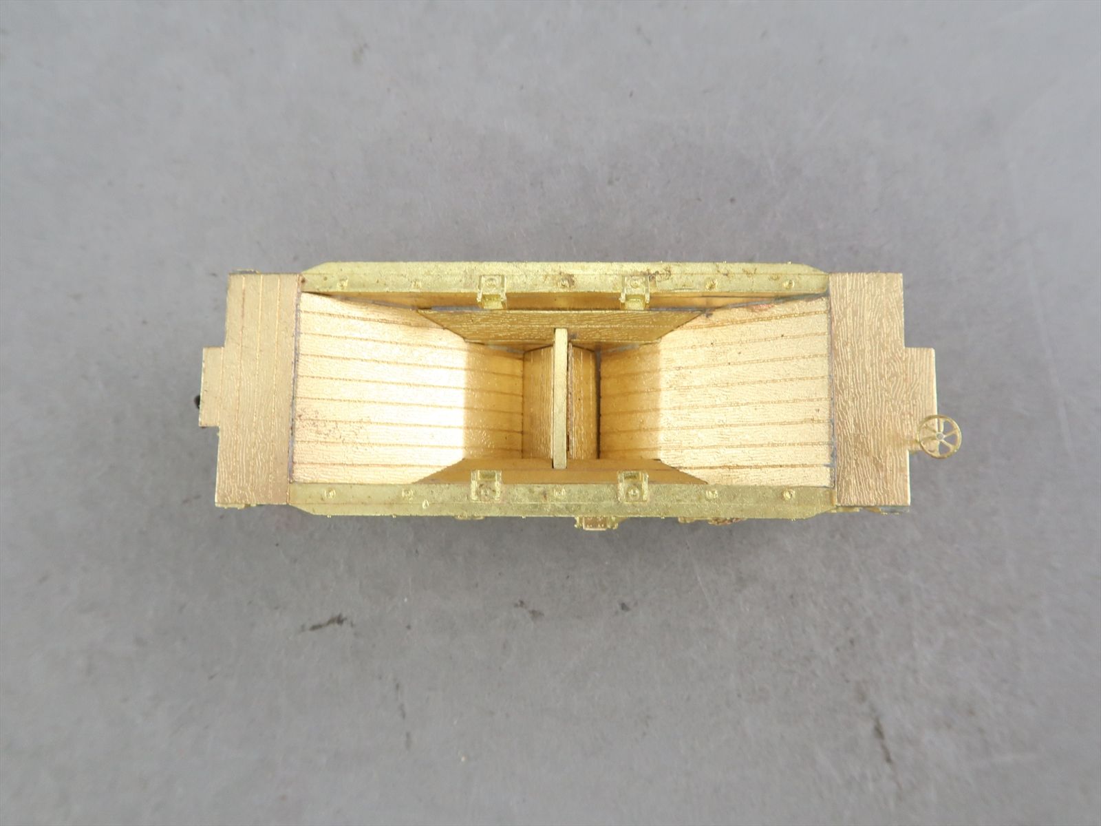 HOn3 Brass Model - OMI 1382 Rock Car w/ Sprung Trucks - Unpainted ...
