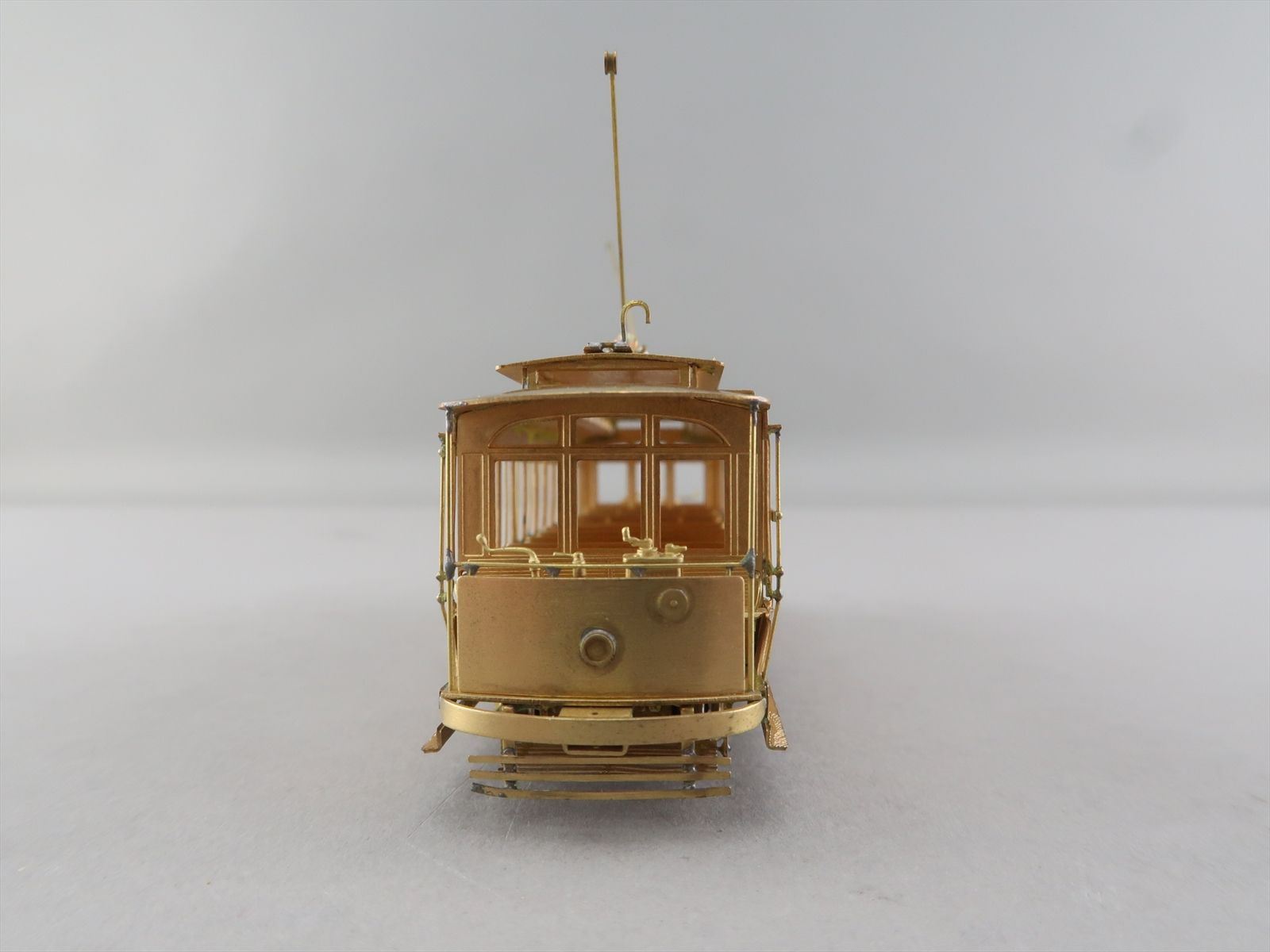 HO Brass Model - MTS 14 Bench Open Trolley - Unpainted - 1984 Run - KMT