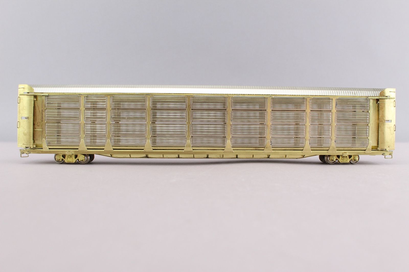 HO Brass Model - OMI 1323 Bi-Level Thrall Auto Rack w/ Closed Sides ...