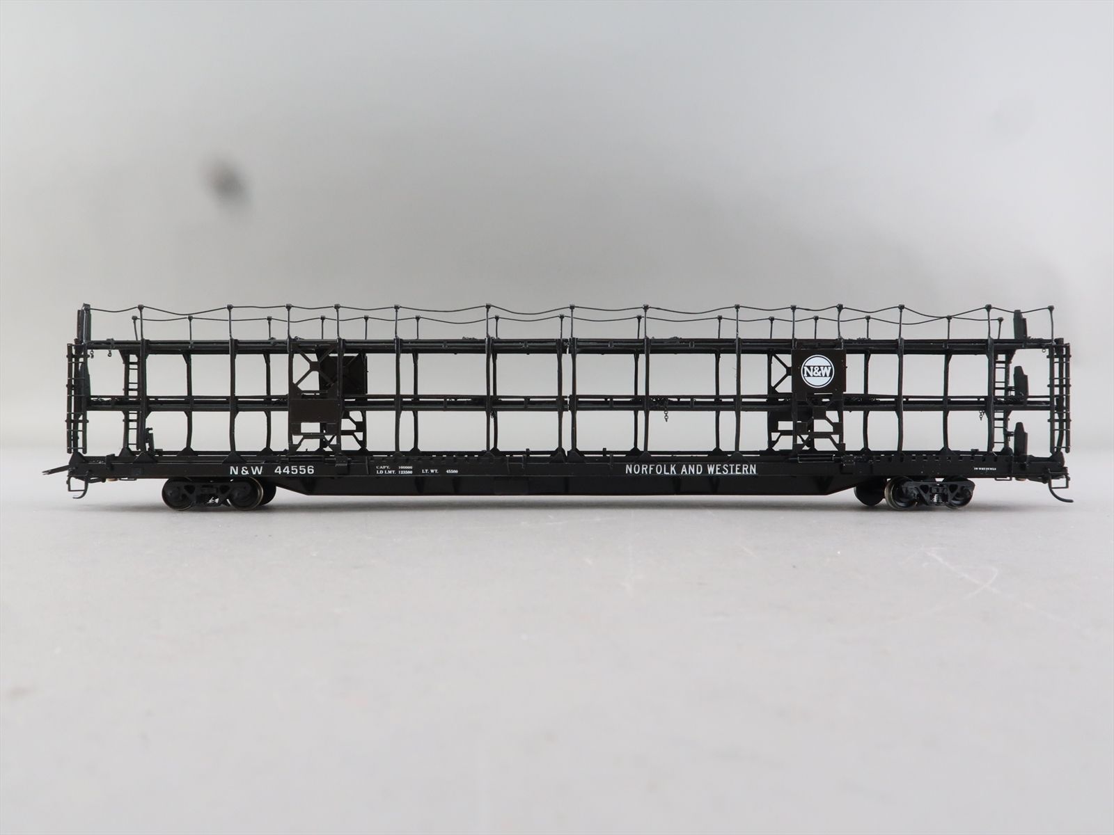 HO Brass Model - OMI 1326 N&W Norfolk & Western Tri-Level Open Auto ...