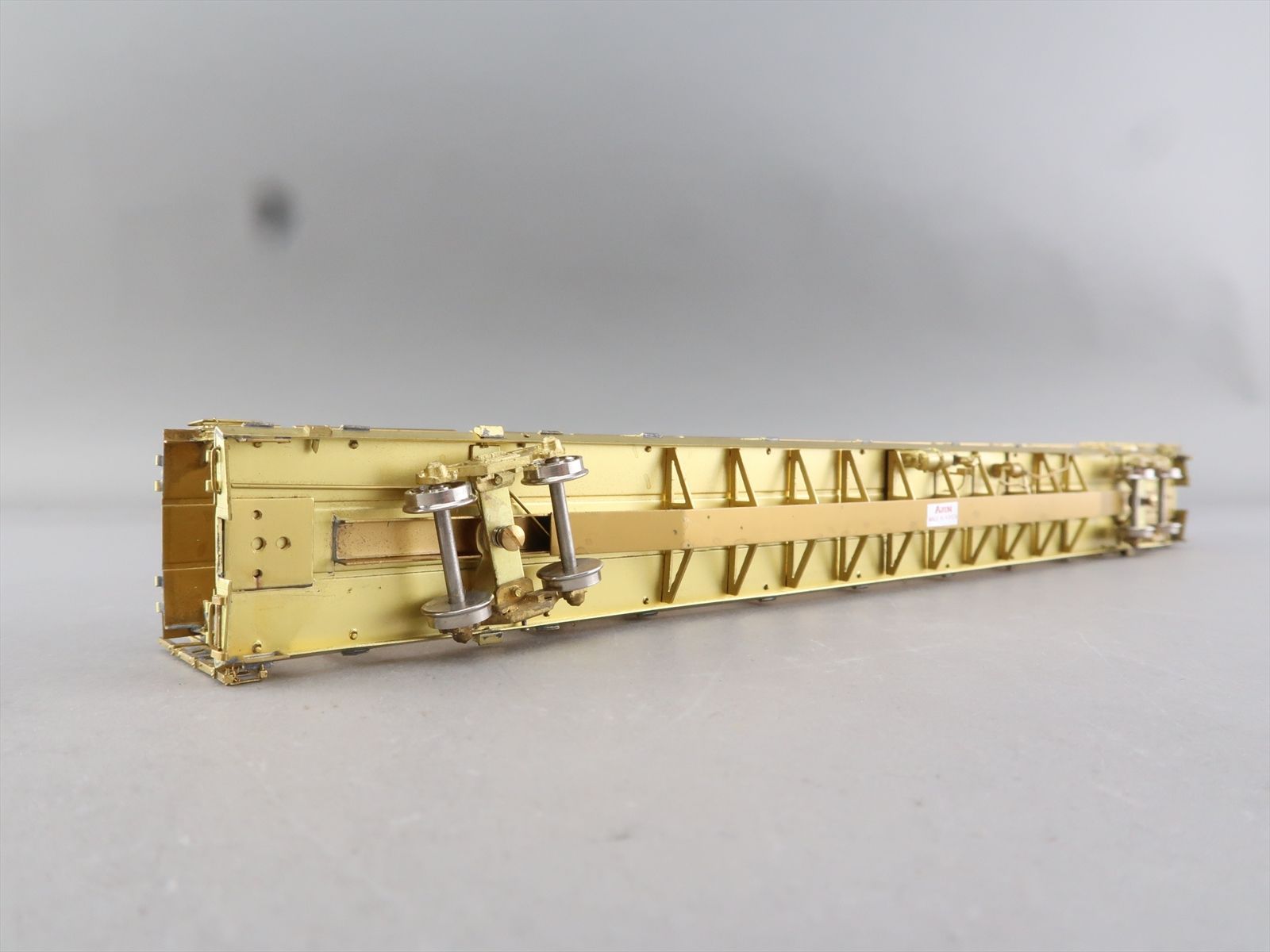 HO Brass Model - OMI 1354 Bi-Level Auto Rack Open Type - Unpainted ...