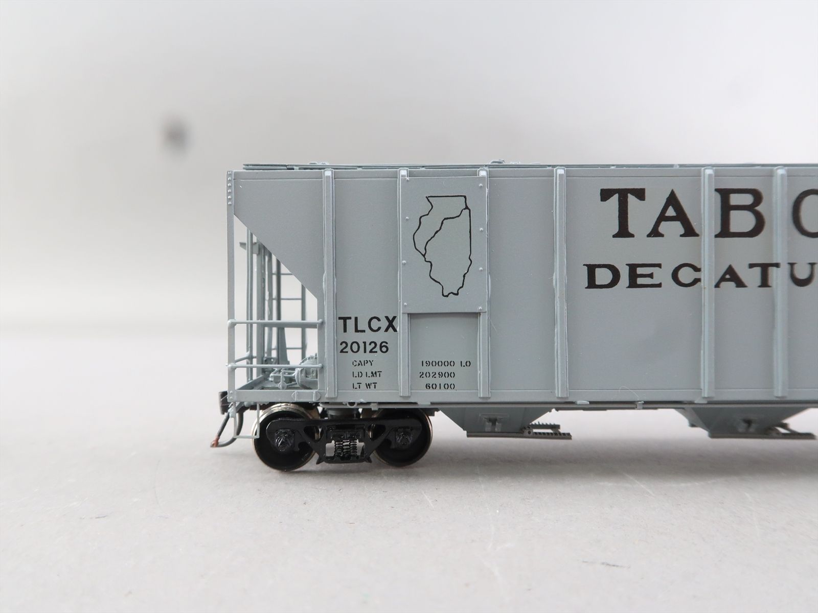 HO Brass Model - OMI 3275.12 TLCX Tabor & Co. P/S PS2-CD Covered Hopper ...