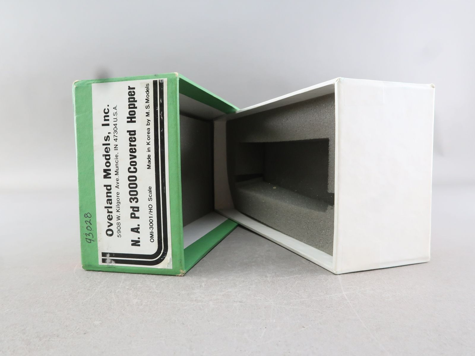 HO Brass Model - OMI 3001 NAHX Pd 3000 Covered Hopper #93028 - Custom ...